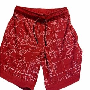 Hanna Andersson ACTIVE KEEP COOL TOPOGRAPHY ON RED ROCKS SHORTS 120 6-7